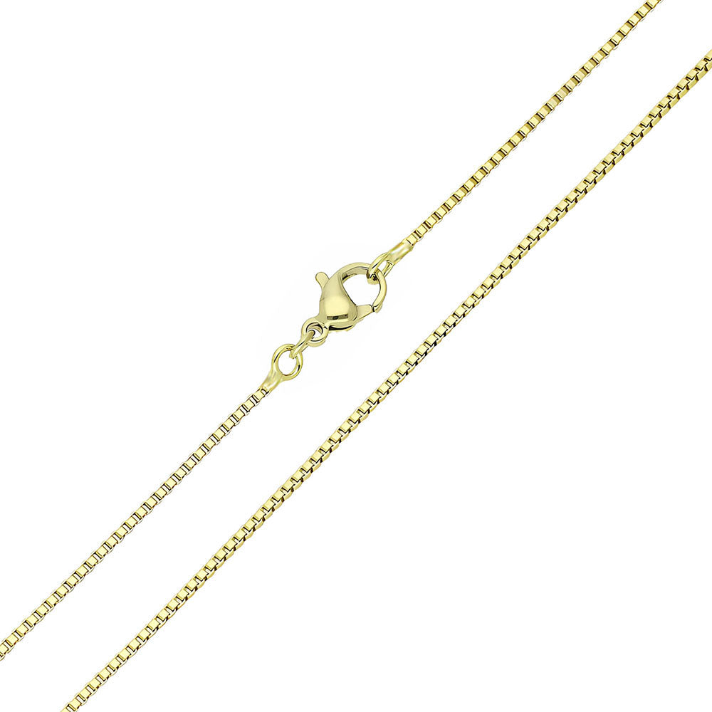 Fine 0.9 mm Venetian chain, 45 cm
