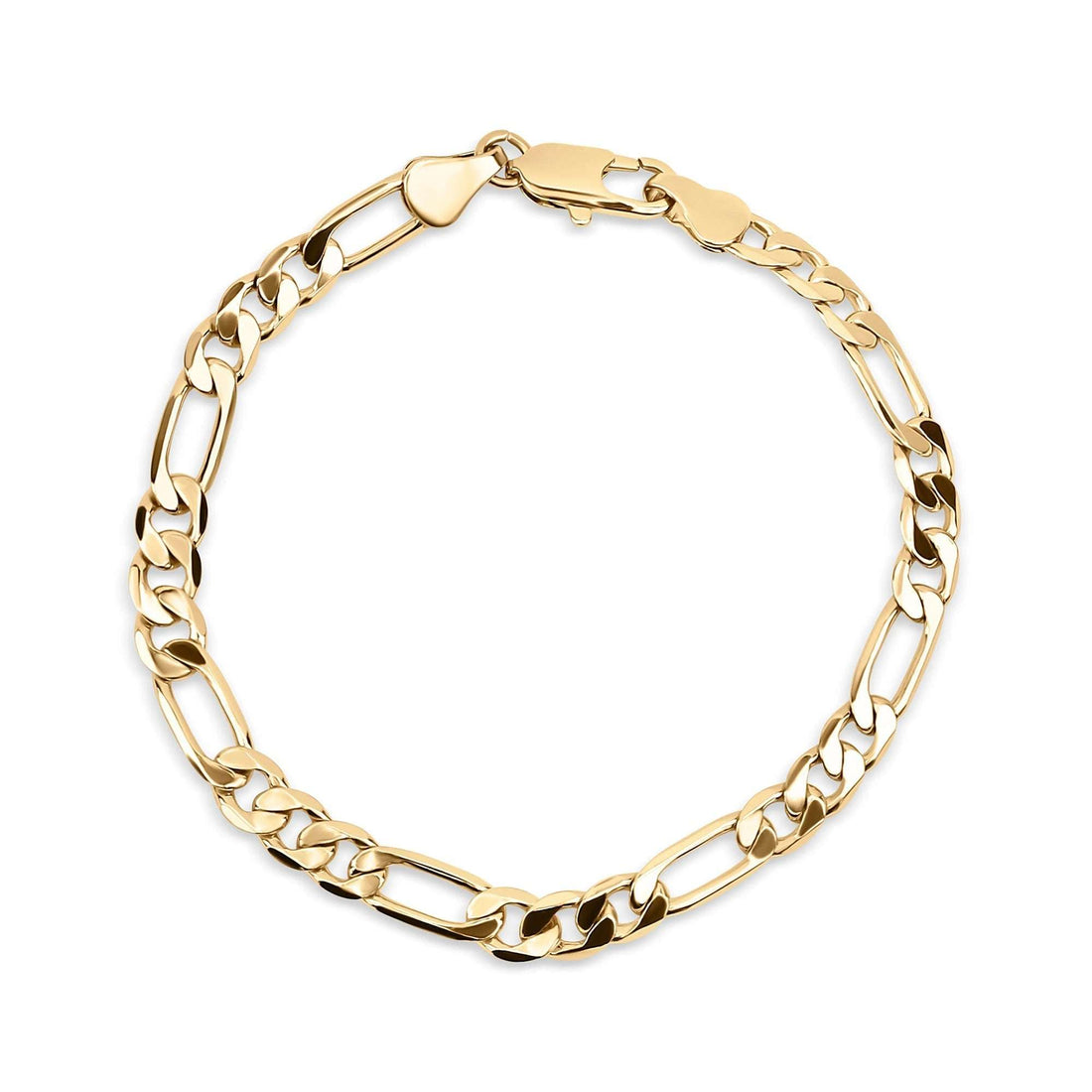 Figaro chain bracelet, 8 mm, 20 cm