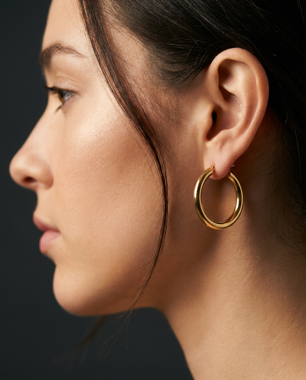 Hoop earrings