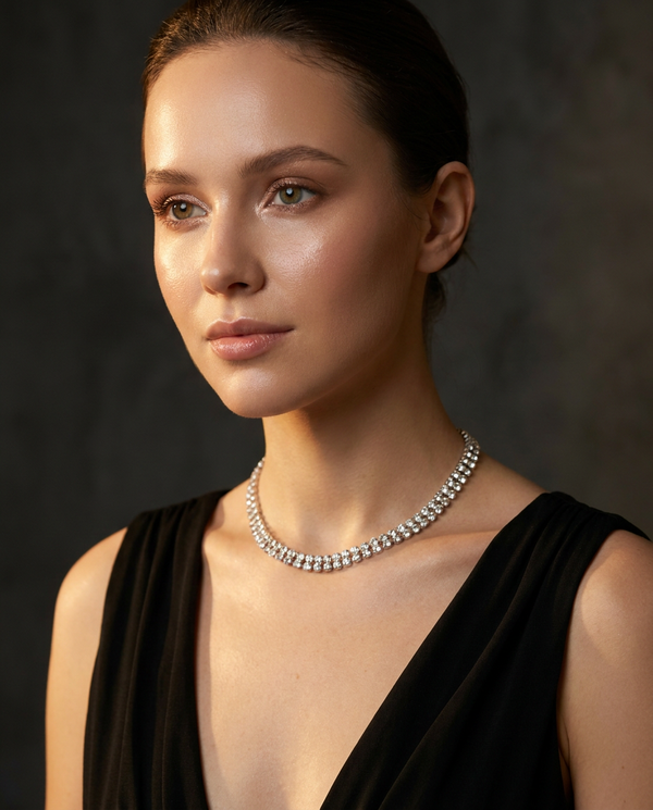 Evening necklaces