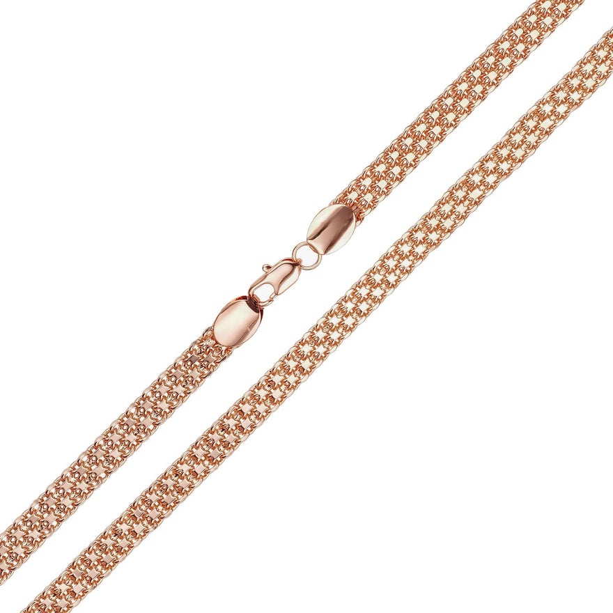 Fine 4.4 mm Bismarck chain, 50 cm