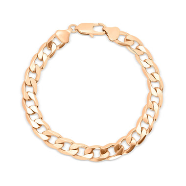 Curb chain bracelet, 8 mm, 20 cm