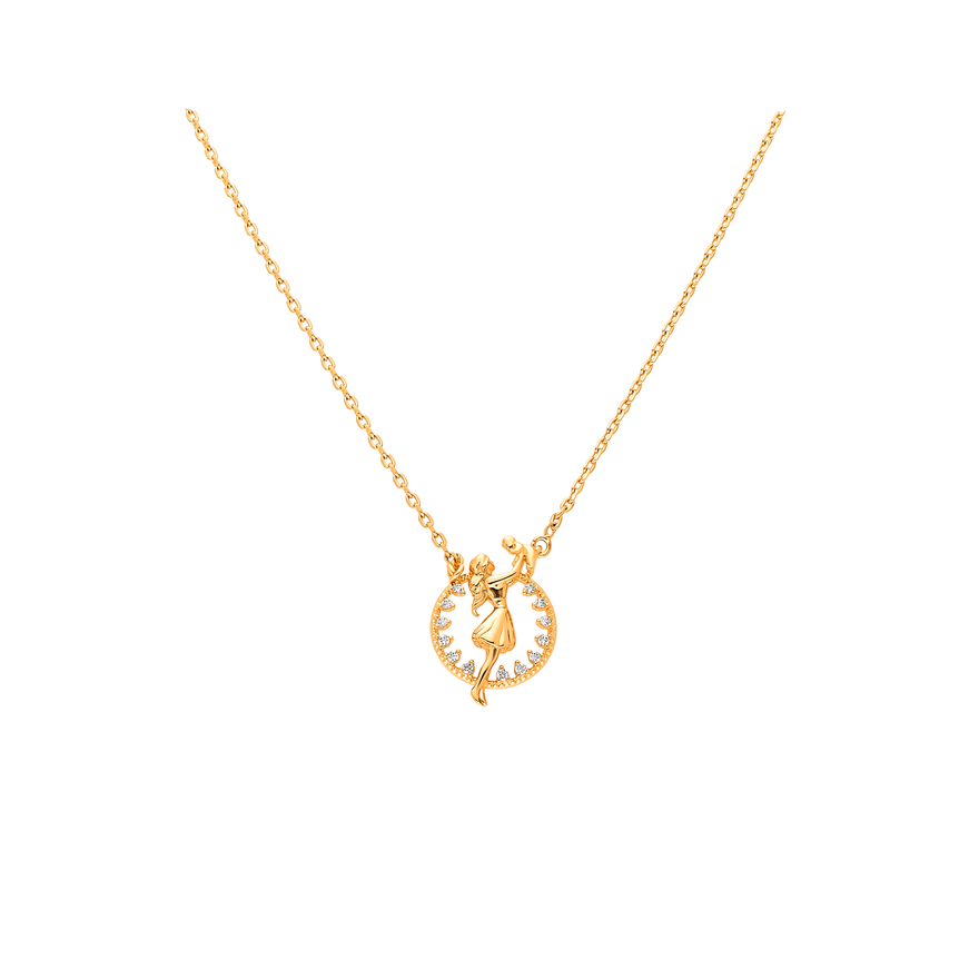 "Mother and Child" Pendant Necklace