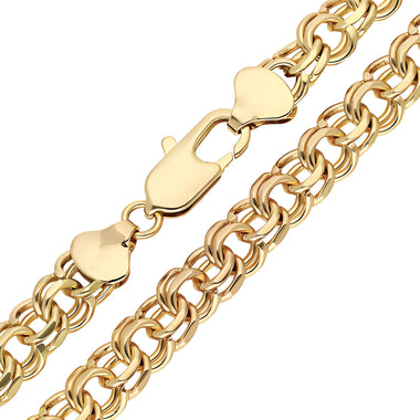 Chunky Garibaldi link chain, 8 mm
