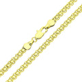 Bismarck chain with a gold-tone finish and a lobster clasp