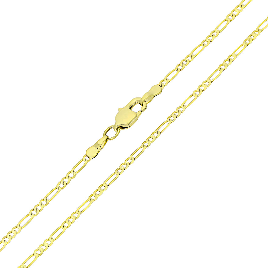 Delicate Figaro chain, 45 or 60 cm