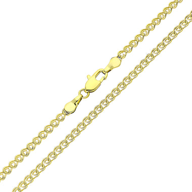 Nonna weave chain necklace, 45 cm