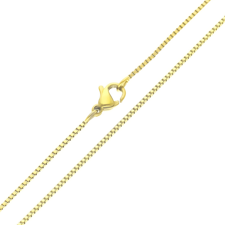 Delicate 1 mm Venetian chain, 45 cm