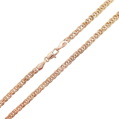 Dense Nonna chain, 4 mm, 55 cm