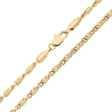 Bird's eye chain necklace, 2.7 mm