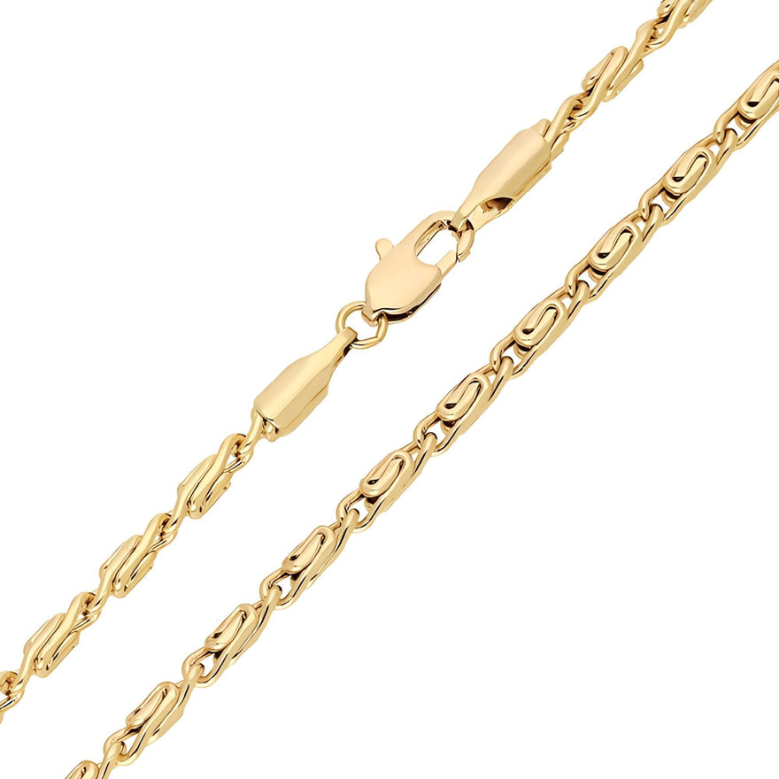 Bird's eye chain necklace, 2.7 mm