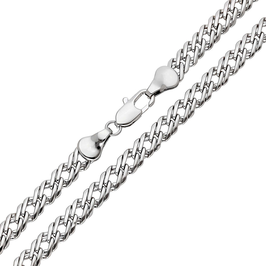Chunky Rombo link chain, 5.3 mm