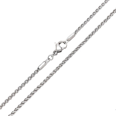 Wheat chain for pendants, 45 cm