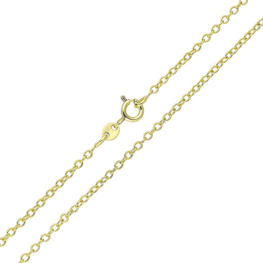 Classic Rolo chain necklace, 60 cm