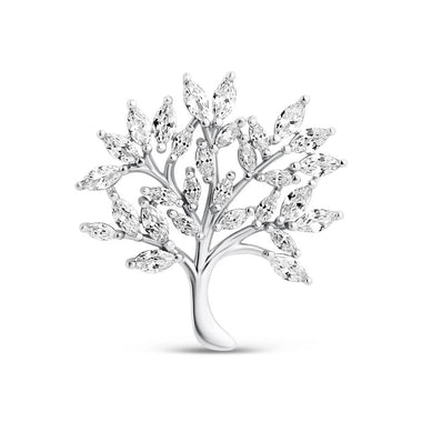 Cubic zirconia tree of life pendant