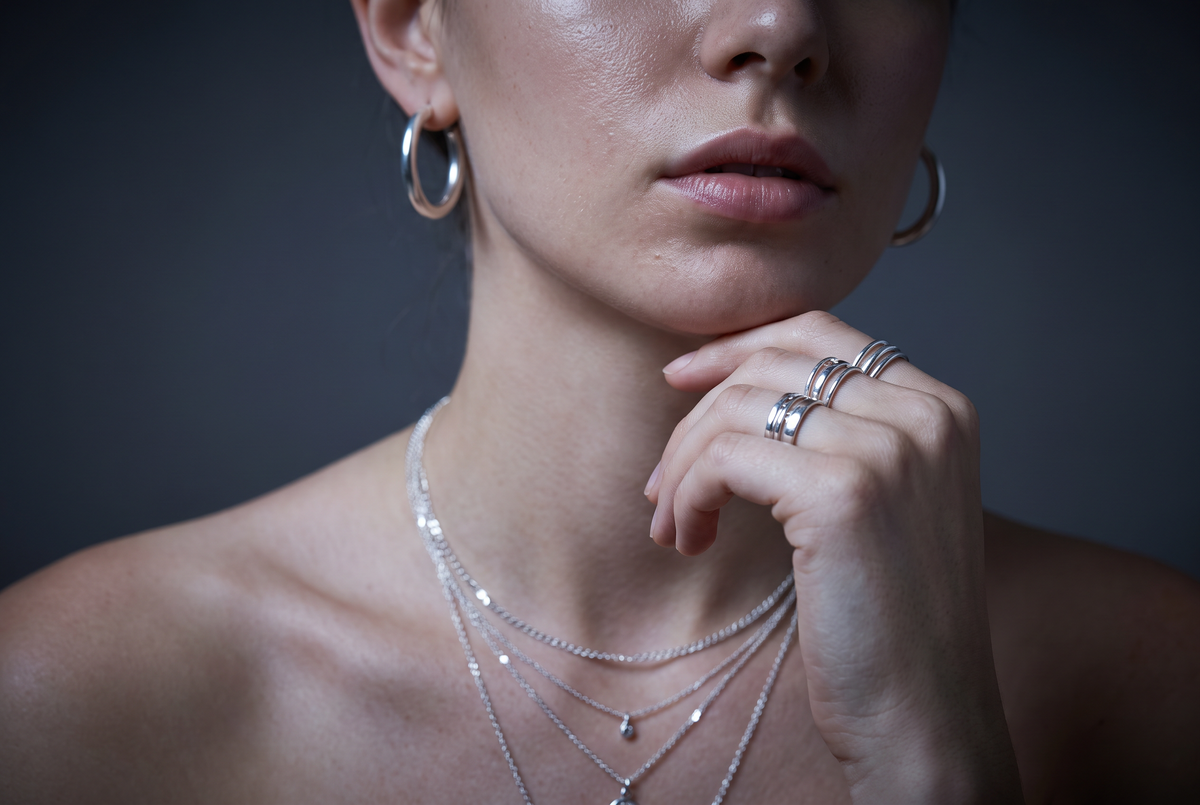 Silver-tone jewellery