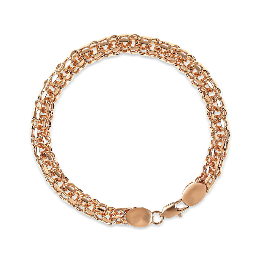 Chunky Garibaldi chain bracelet, 8 mm