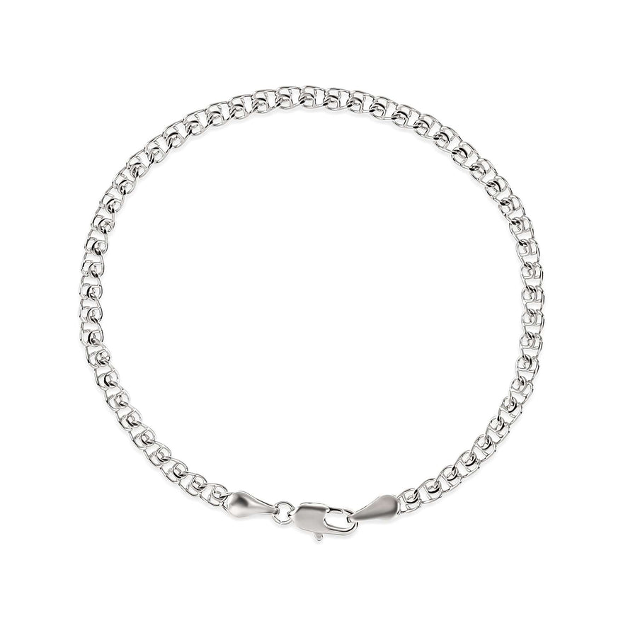 Minimalist Love chain bracelet, 4 mm