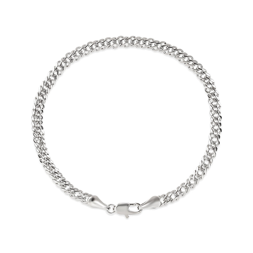 Unisex Rombo chain bracelet, 5 mm