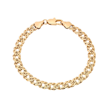 Flat Rombo chain bracelet, 6.4 mm