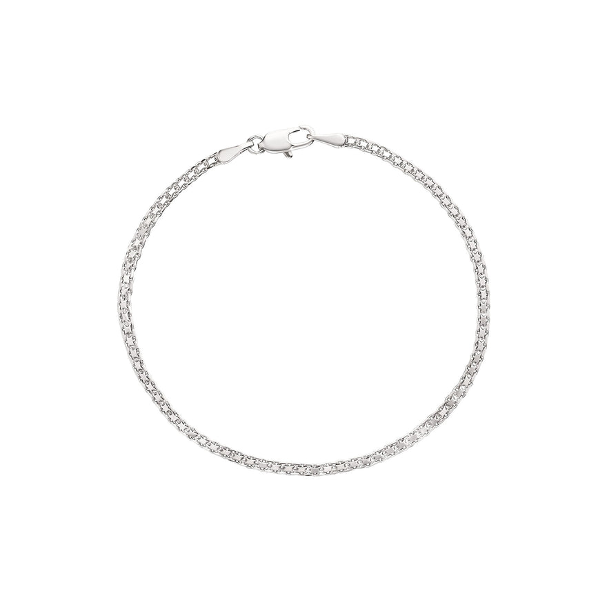 Classic Bismarck chain bracelet, 2 mm
