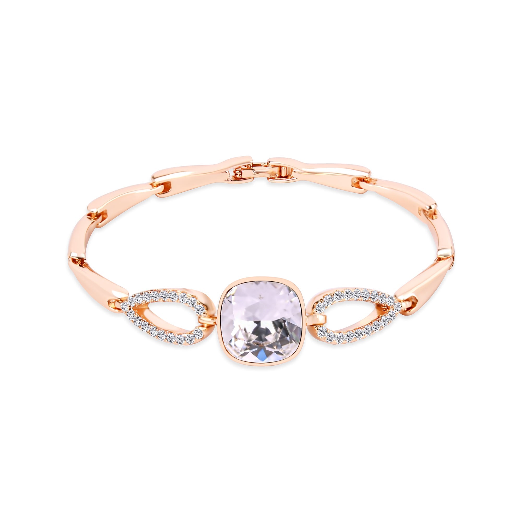 Eleganta aproce ar Swarovski akmeni un cirkoniem